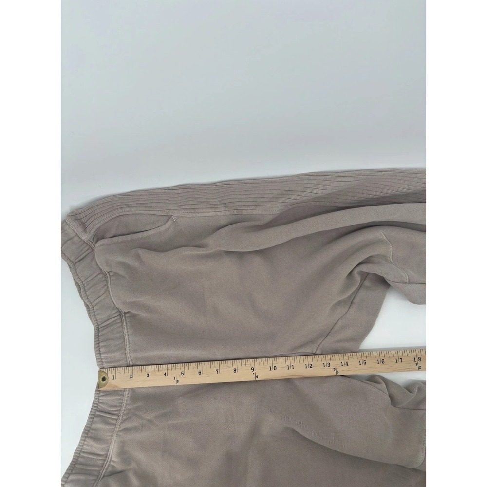 NWT Aerie Oh Snap! Barrel Sweatpant Sz XL Short Stone Harbor Cozy Lounge $55 - Picture 15 of 15